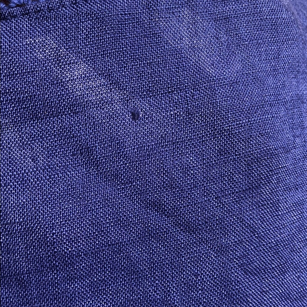 NWT Love Linen J. Jill Blue Sleeveless Casual Dress - Picture 14 of 15